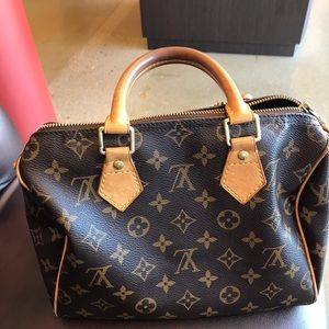 authentic Louis Vuitton speedy 25